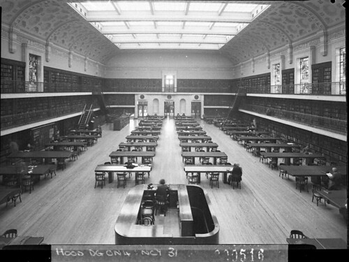 The Reading Room, Public Library of NSW, 1942, by Sam Hood