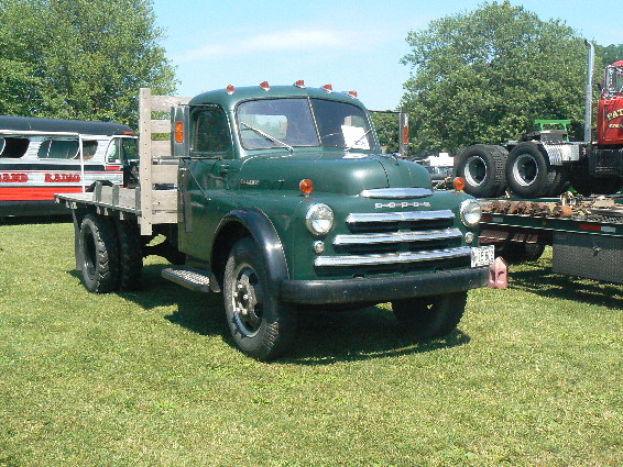 The most fun I've had in a daily driver! 1949 Dodge 1 12 ton Stake Bed. Antique Truck Show   Macungie PA June 2010.
