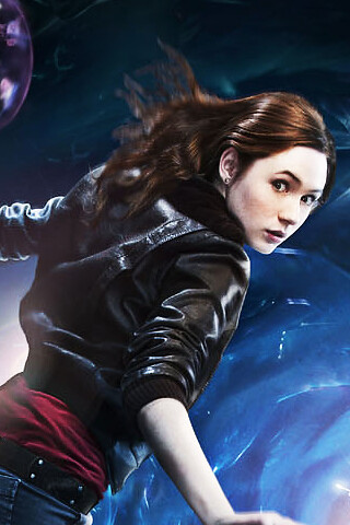 Doctor Who Amy Pond iPhone iPod touch wallpapers based on the new