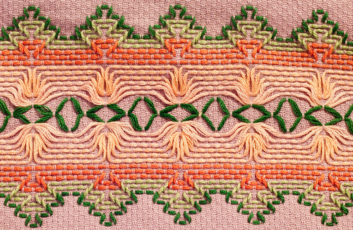 Huck embroidery - 183/365, 3/29/10