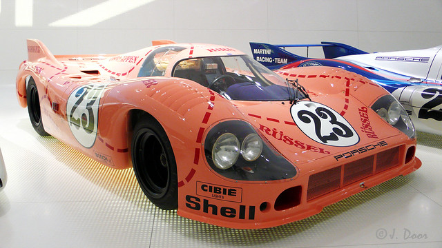Porsche 917 20 Pink Pig Porsche Museum by Porschista