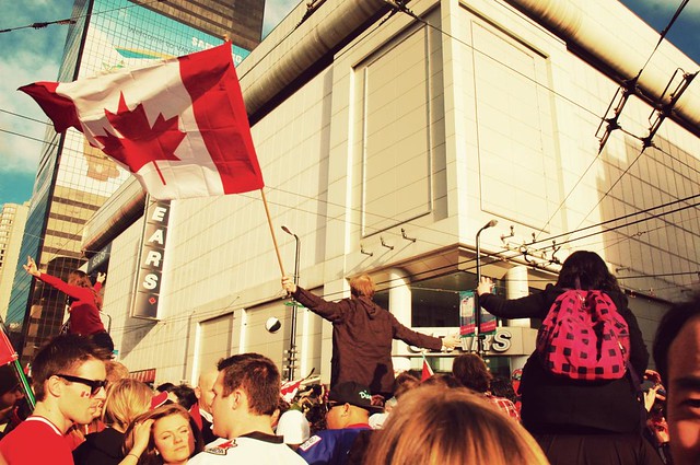 #vancouver2010 olympics hockey party