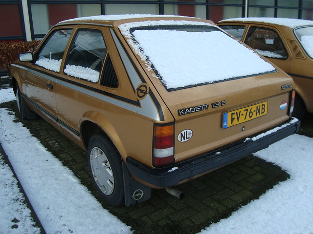 1980 Opel Kadett D 13 S 2 January 2010 Leidschendam Netherlands