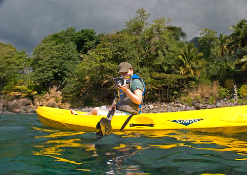 Kayaking, Dominica 02/19/10