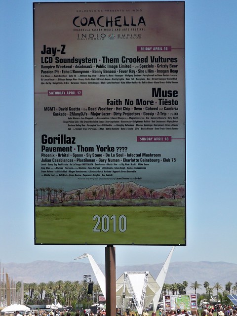 Coachella 2010 Lineup | Flickr - Photo Sharing!
