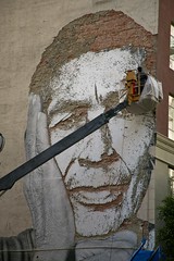 JR & Vhils- Wall Complete