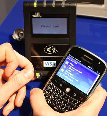 Visa sticks NFC into a microSD card | Me hand-modeling for t\u2026 | Flickr