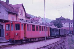 Trains du Bellinzone Mesocco (ligne disparue) Suisse