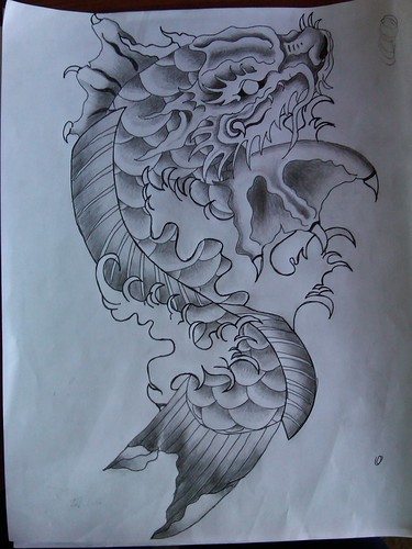what is a good dragon tattoo design for a woman