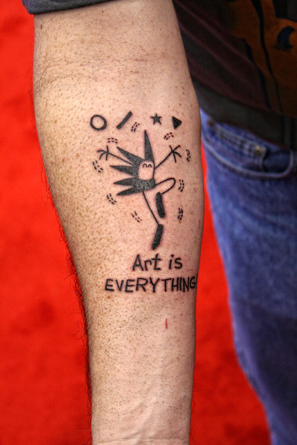 Vince B's Tattoo They had a tattoo booth set up at the convention