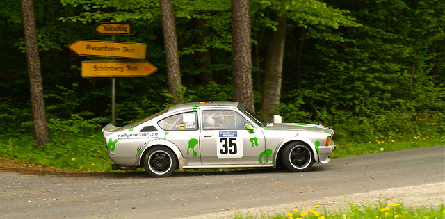 Opel Kadett C Coupe at the Rallye N rnberger Land in Ottensoos Germany