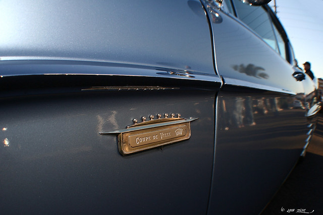 1958 Cadillac Coupe deVille badge