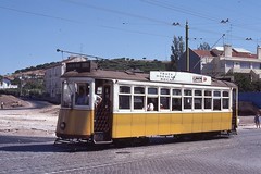 Trams de Lisbonne Ligne 16 (Ligne supprimée le 18-11-1991) (Portugal)