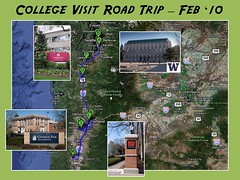 College Visit Road Trip - Feb 10