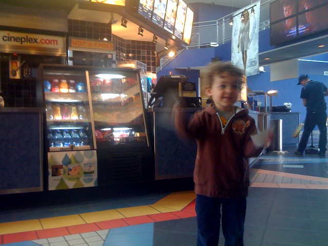 Zacharie's First Ever Movie, March 29, 2010