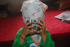 Marziya Shakir Shoots Pictures With a Blind Fold by firoze shakir photographerno1