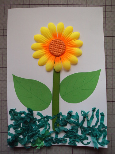 Georgie's Sunflower Card