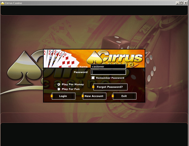 Blue Cirrus Casino The Cirrus Casino software is using state of the art