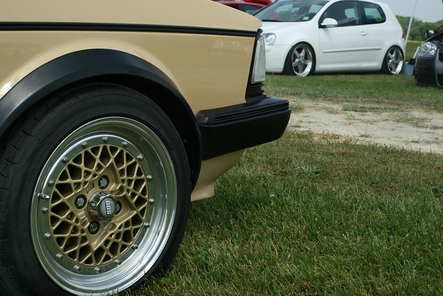 mk1 Jetta Coupe Beautiful wheels to finish it nicely
