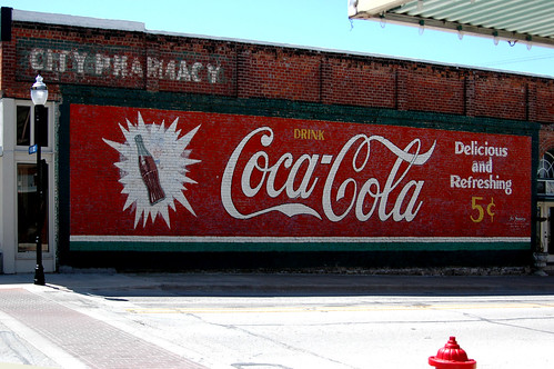 Coca Cola Sign in Decatur Texas
