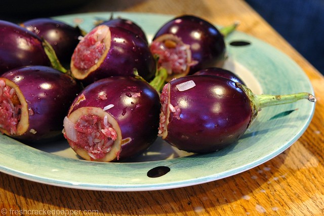 lebanese baby eggplants