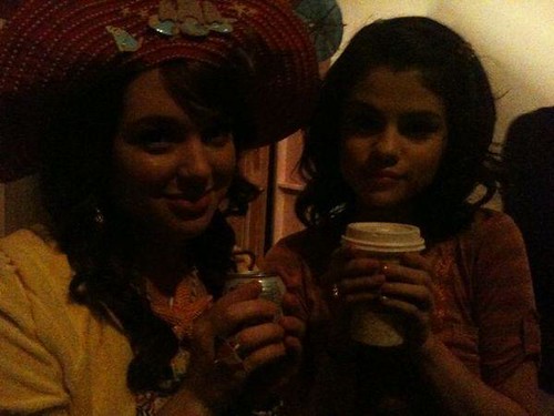 Jennifer Stone and Selena Gomez