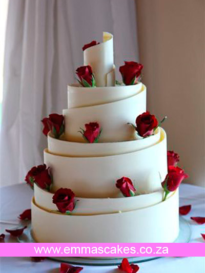 Chocolate Wedding Cakes on White Chocolate Spiral Wedding Cake   Flickr   Photo Sharing