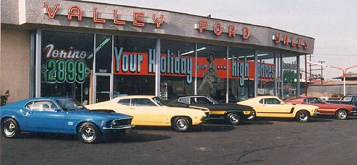 1964-5 Florida Miami JD Ball Ford Auto Dealership Photo 