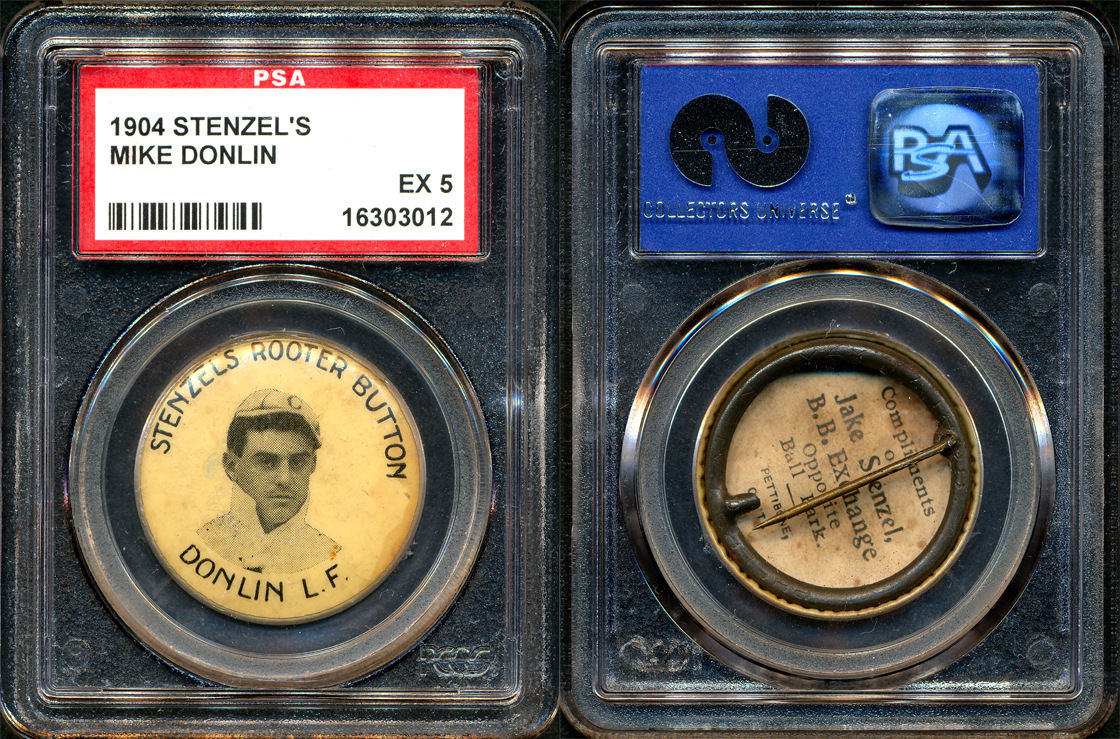 1904 Stenzel's Rooter Button