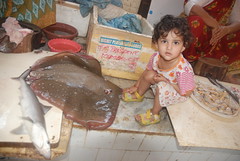 Marziya at Bandra Bazar Fish Market by firoze shakir photographerno1