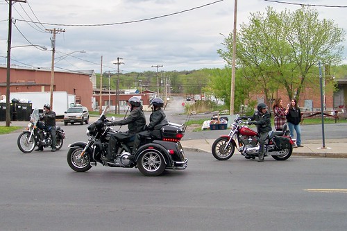 Another trike heads out, April 2010