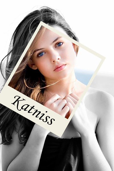 Danielle Campbell as Katniss Everdeen I got bored so I thought she'd make a