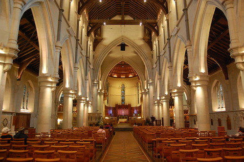 Inside Christchurch Cathedral