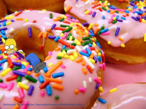 Homer_biting_a_Donut_by_animeche