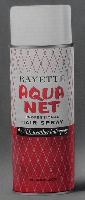 1969 AQUA NET Hairspray vintage 1960s can advertisement | Flickr