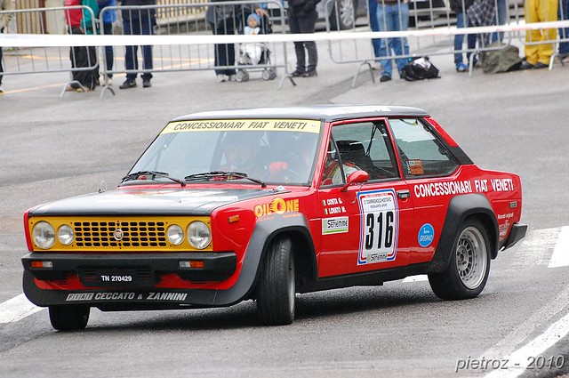 DSC 0208 Fiat 131 Racing 81979 Costa GiovanniLovato Mirco Team