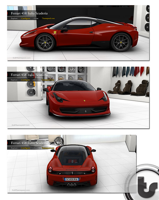 Teamspeedcom Ferrari 458 Italia Scuderia Concept wwwteamspeedcom