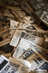 periódicos abandonados