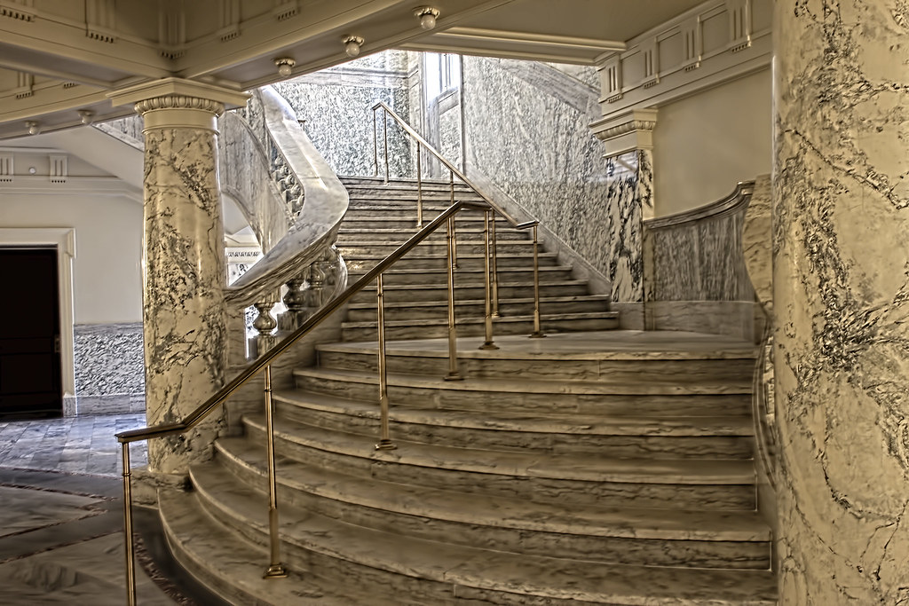 Marble Stairway