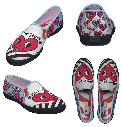 Valentine Hearts shoes by jelene