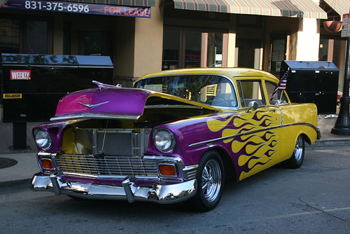 Hot Rod and Custom Car meet, Monterey