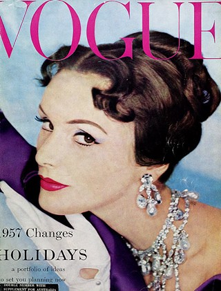 Vogue Cover Jan 1957 Vogue Cover Jan 1957