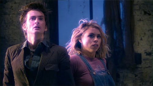 David Tennant and Billie Piper in Doctor Who