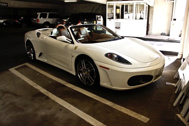 White Ferrari F430 Spider Beverly Hills Comments please