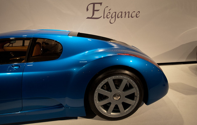 El gance Bugatti Chiron