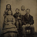 Tintype Group of Children and Sword