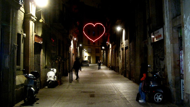 Barcelona Heart Street