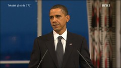 Obama & the Nobel Peace Prize in Oslo