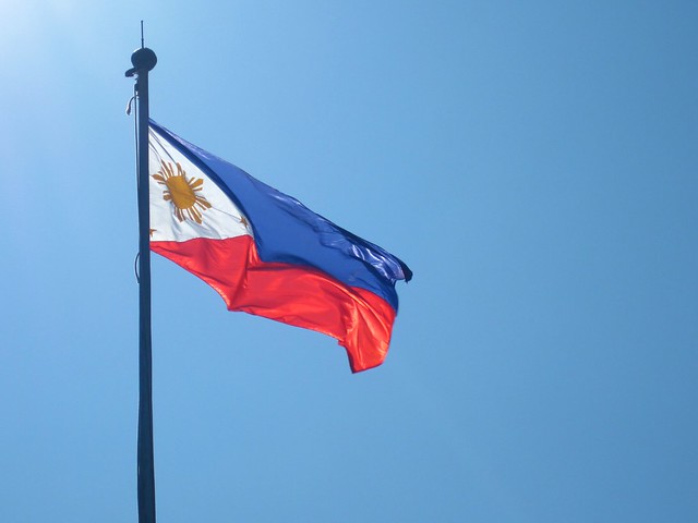 the philippine flag Jan 5 Adventures in Corregidor