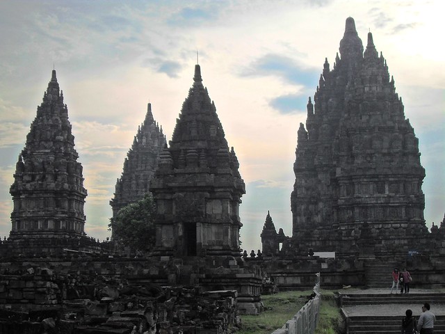Prambanan temple complex, Central Java, Indonesia